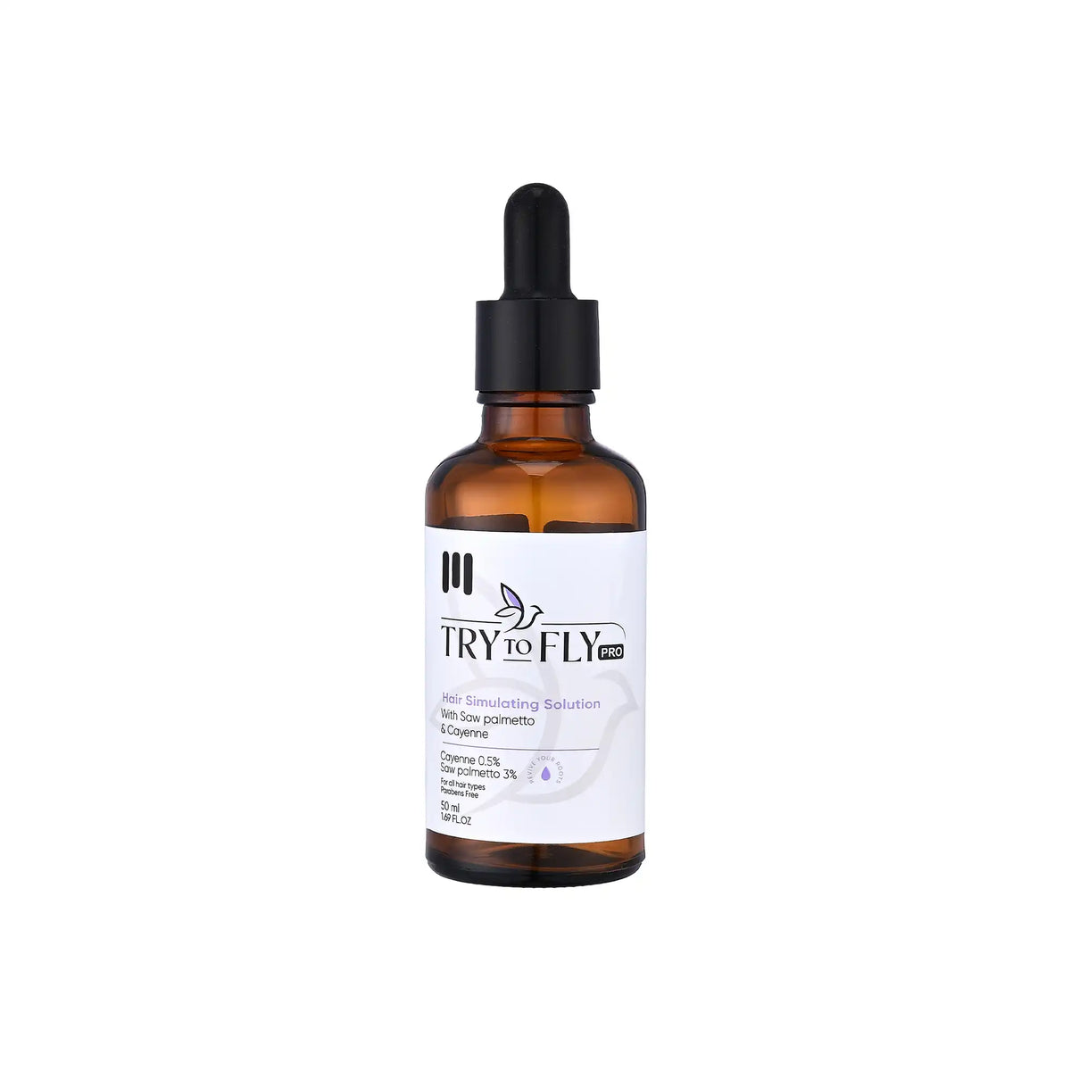 TryToFly Saw Palmetto & Cayenne Solution (50ml)
